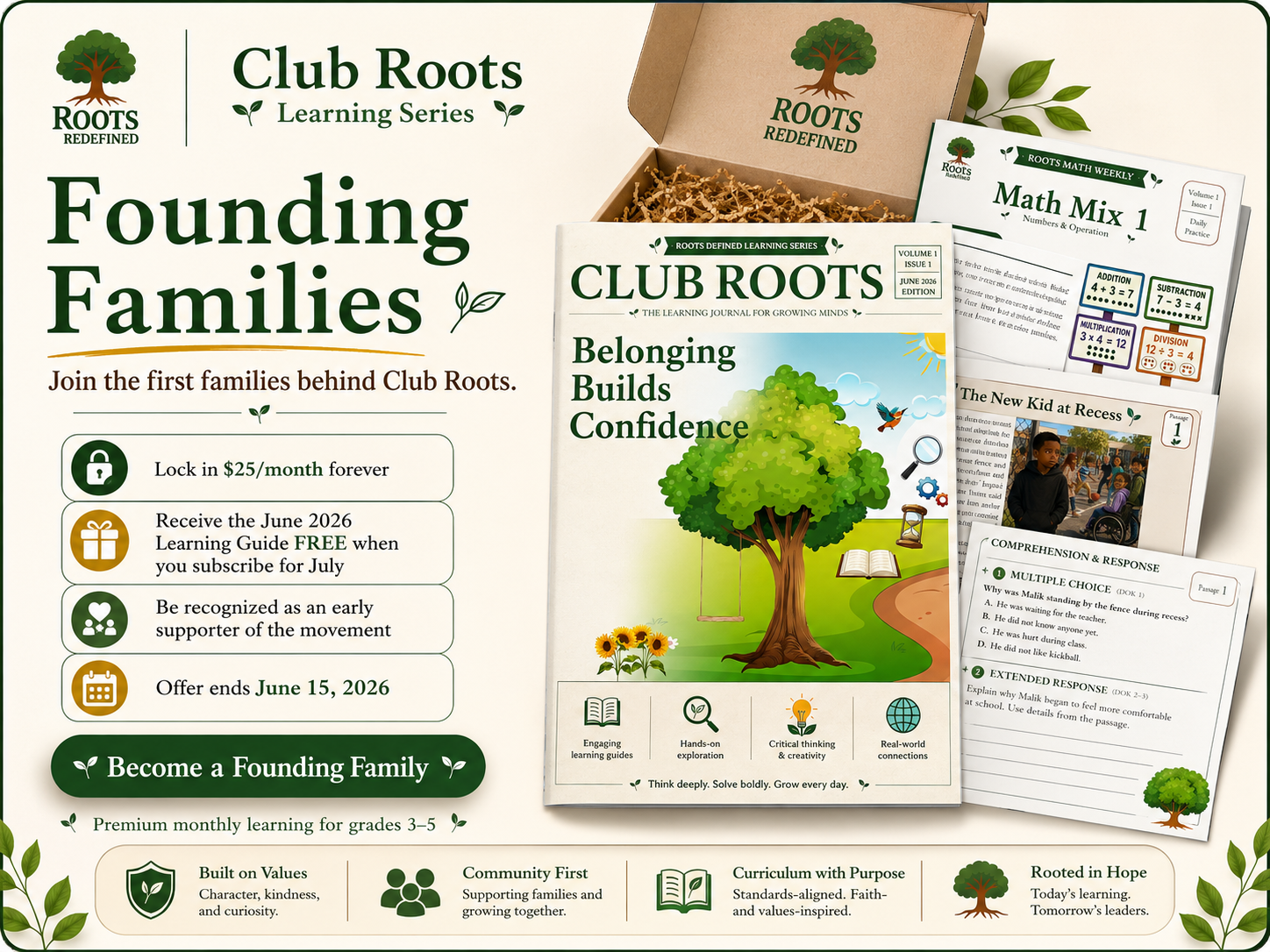 Club Roots Learning Series — Founding Family Subscription