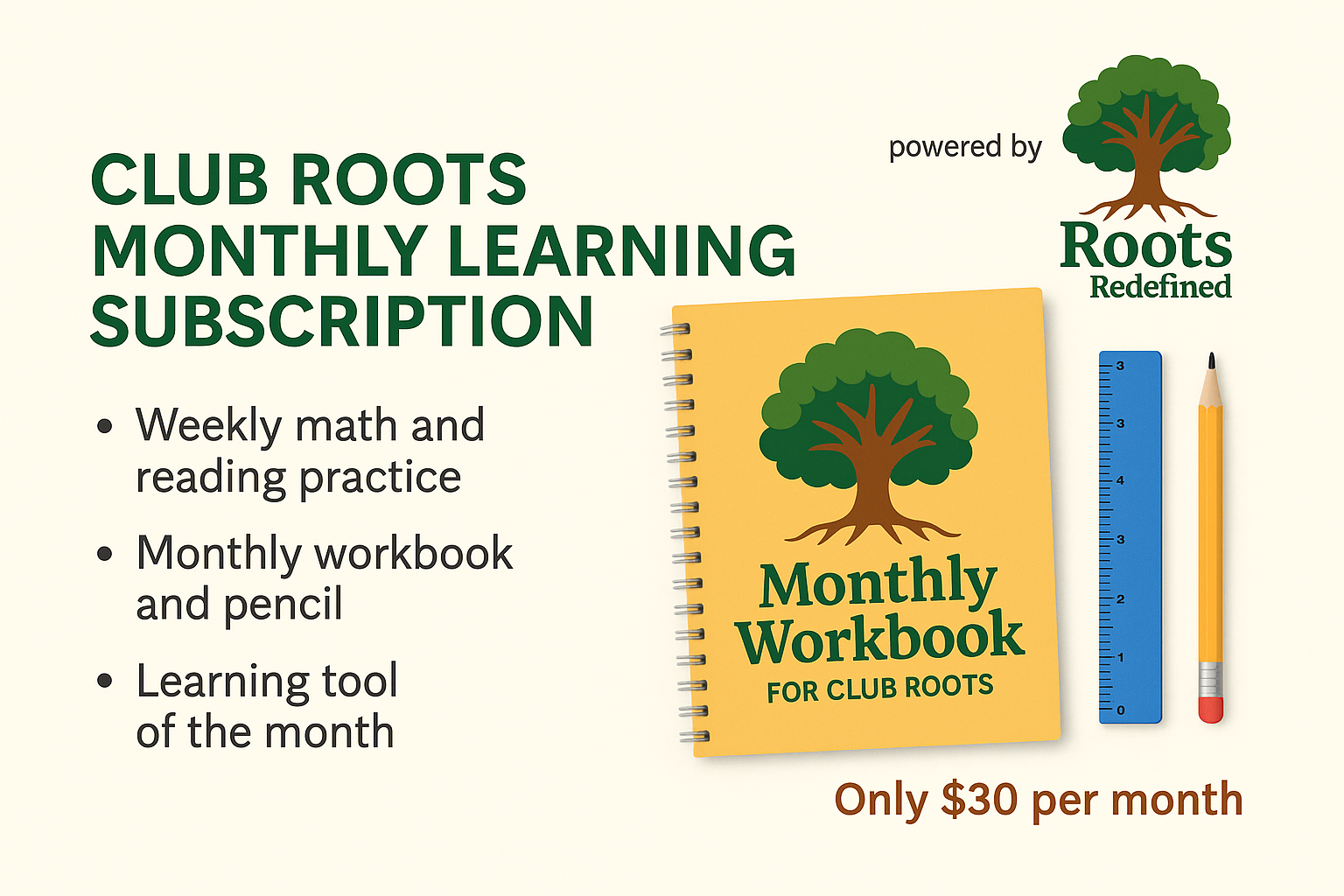 Roots Club House Learning Subscription